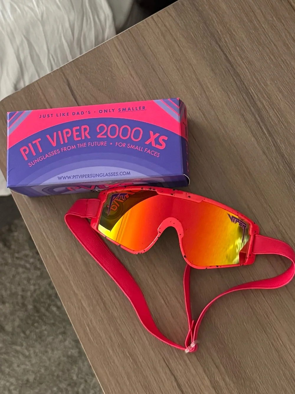 PIT VIPER The Radical Baby Vipes - Hot Pink Baby/Toddler Sunnies